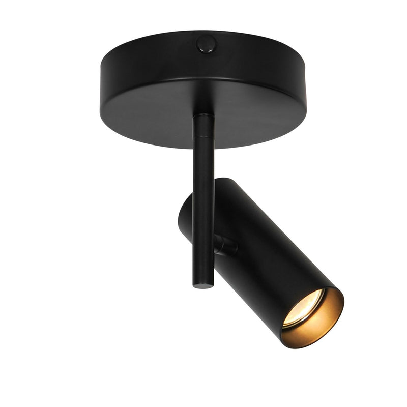 Carregue imagem no visualizador da galeriaCandeeiro de Teto Minimalista e Moderno Preto JEROME NORDLUX
