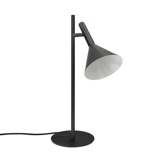 Candeeiro de Mesa Preto com Cabeça Ajustável KELVIS NORDLUX