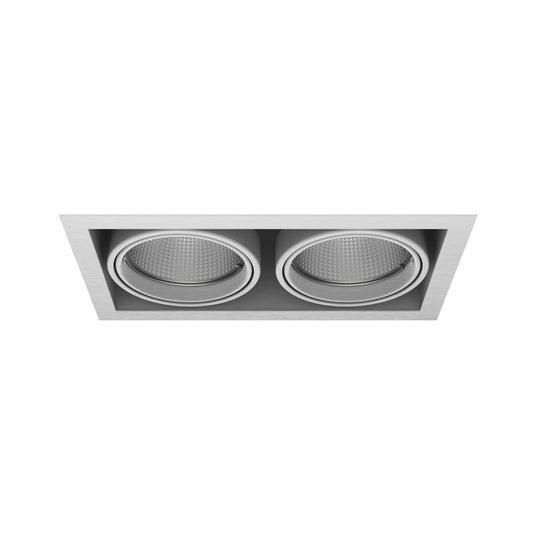 Luminária de Encastrar com Aba de Remate e Luz Orientável Tromilux
