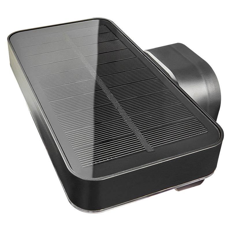 Carregue imagem no visualizador da galeriaCandeeiro de Parede Solar Preto RICA NORDLUX
