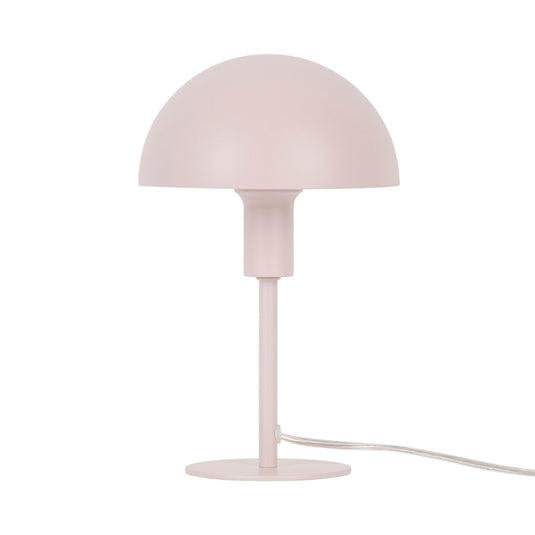 Candeeiro de Mesa Miniatura em Metal Rosa Suave ELLEN NORDLUX
