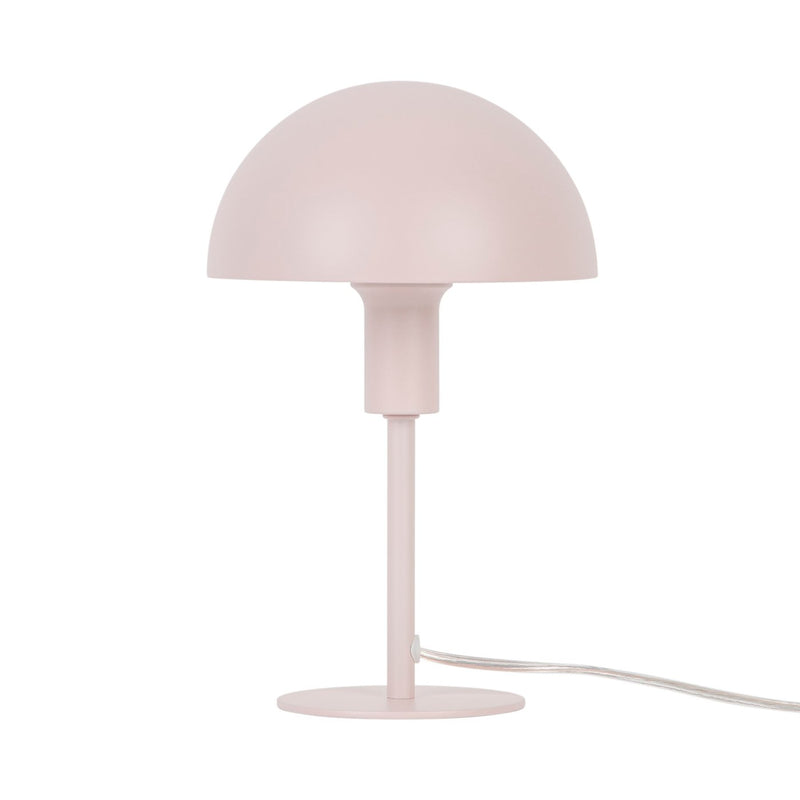 Cargue la imagen en el visor de la galería, Candeeiro de Mesa Miniatura em Metal Rosa Suave ELLEN NORDLUX
