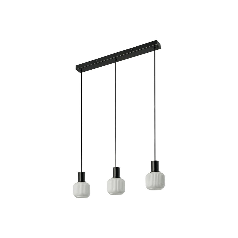 Chargez l'image dans la visionneuse de la galerie, Candeeiro Suspenso Milford Mini 3-Rail Preto NORDLUX
