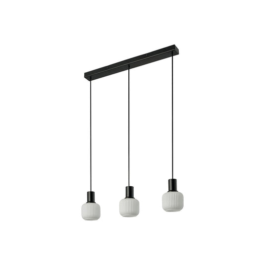 Candeeiro Suspenso Milford Mini 3-Rail Preto NORDLUX