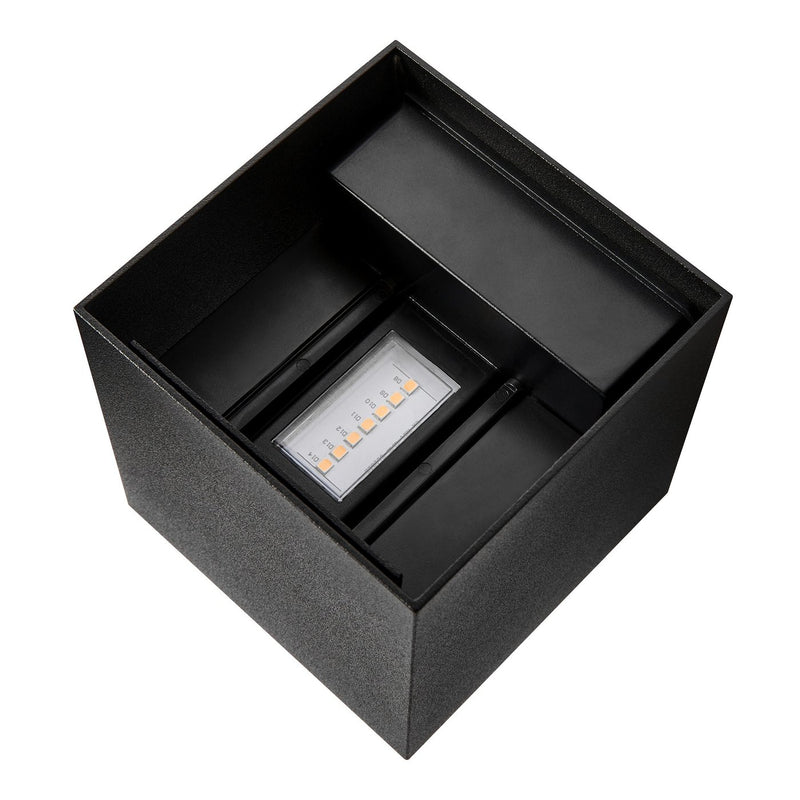 Cargue la imagen en el visor de la galería, Aplique de Parede Exterior Preto MILDA KUBI NORDLUX
