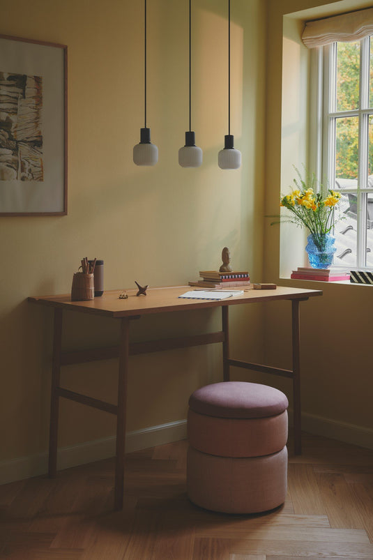 Candeeiro Suspenso Milford Mini 3-Rail Preto NORDLUX