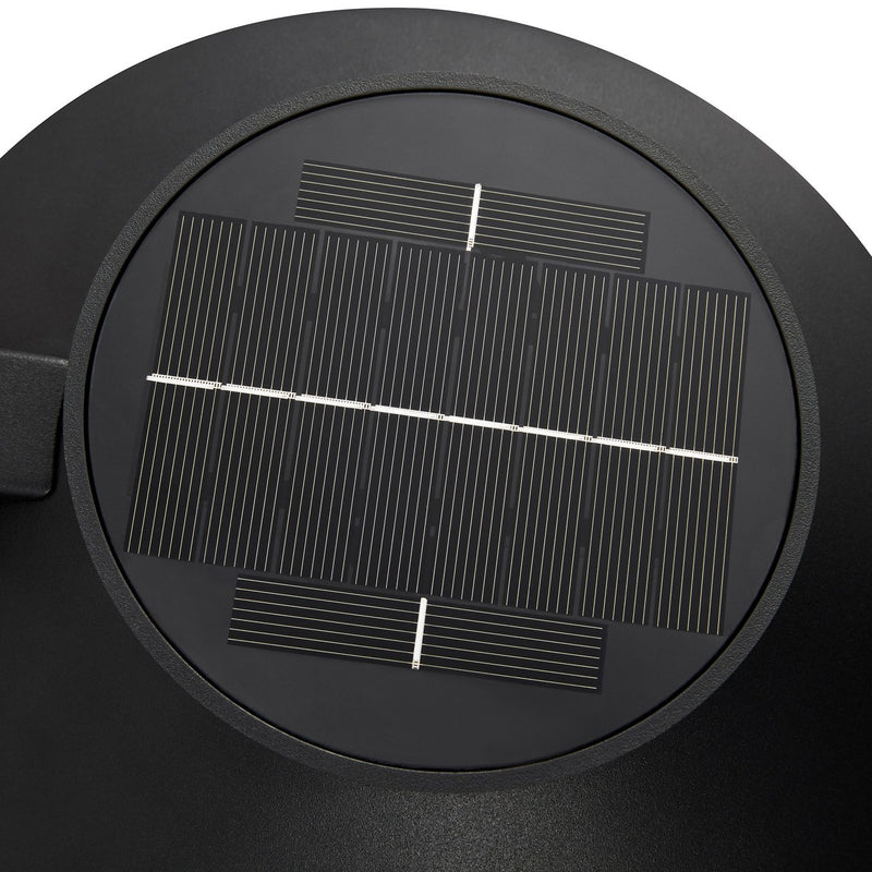 Chargez l'image dans la visionneuse de la galerie, Aplique Solar de Parede Preto JUSTINA NORDLUX
