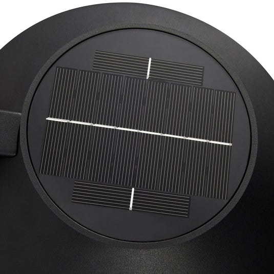 Aplique Solar de Parede Preto JUSTINA NORDLUX