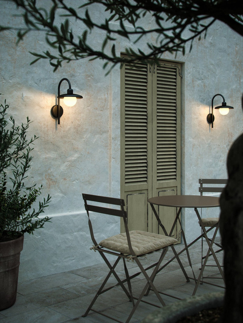Load image into Gallery viewer, Wall light Black BERLO NORDLUX
