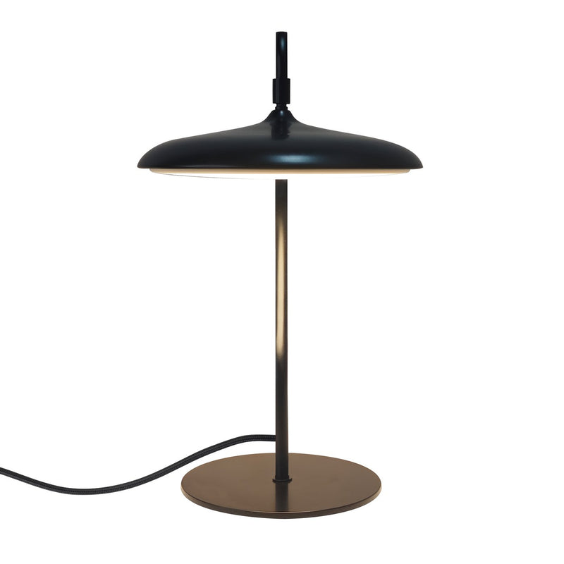 Load image into Gallery viewer, Candeeiro de Mesa Preto Minimalista com Cabeça Inclinável Artist NORDLUX
