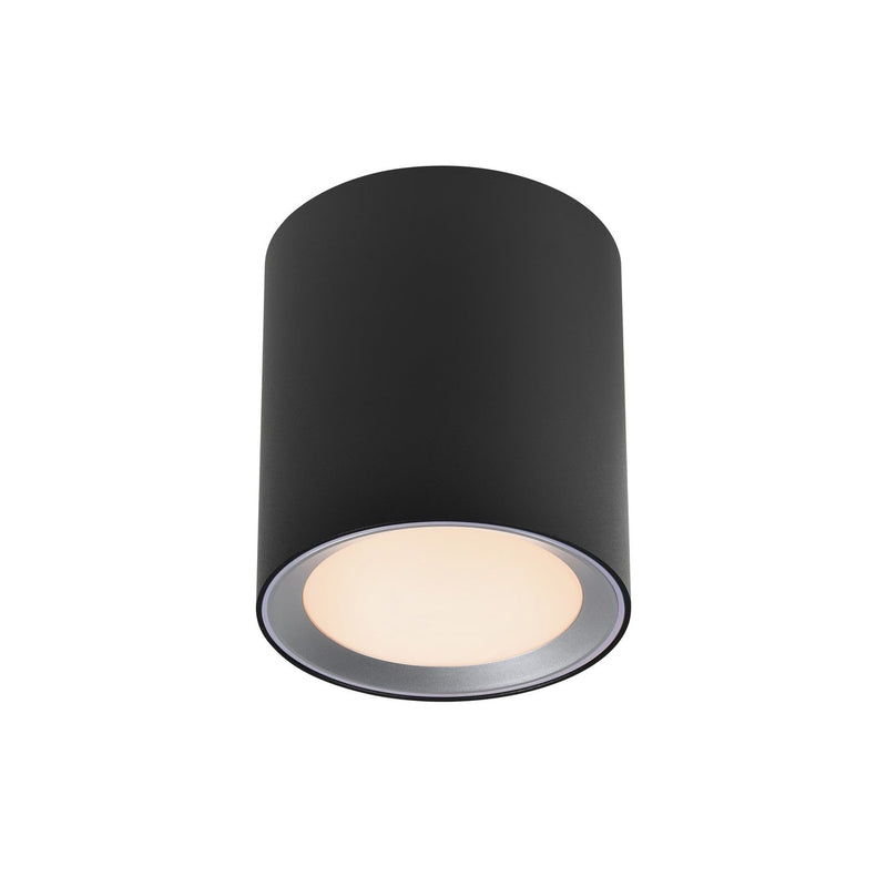 Carregue imagem no visualizador da galeriaCandeeiro de Teto Longo Preto Landon Smart NORDLUX
