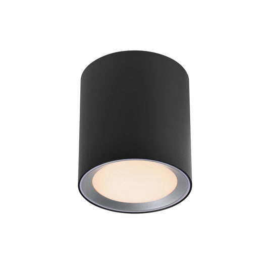 Candeeiro de Teto Longo Preto Landon Smart NORDLUX