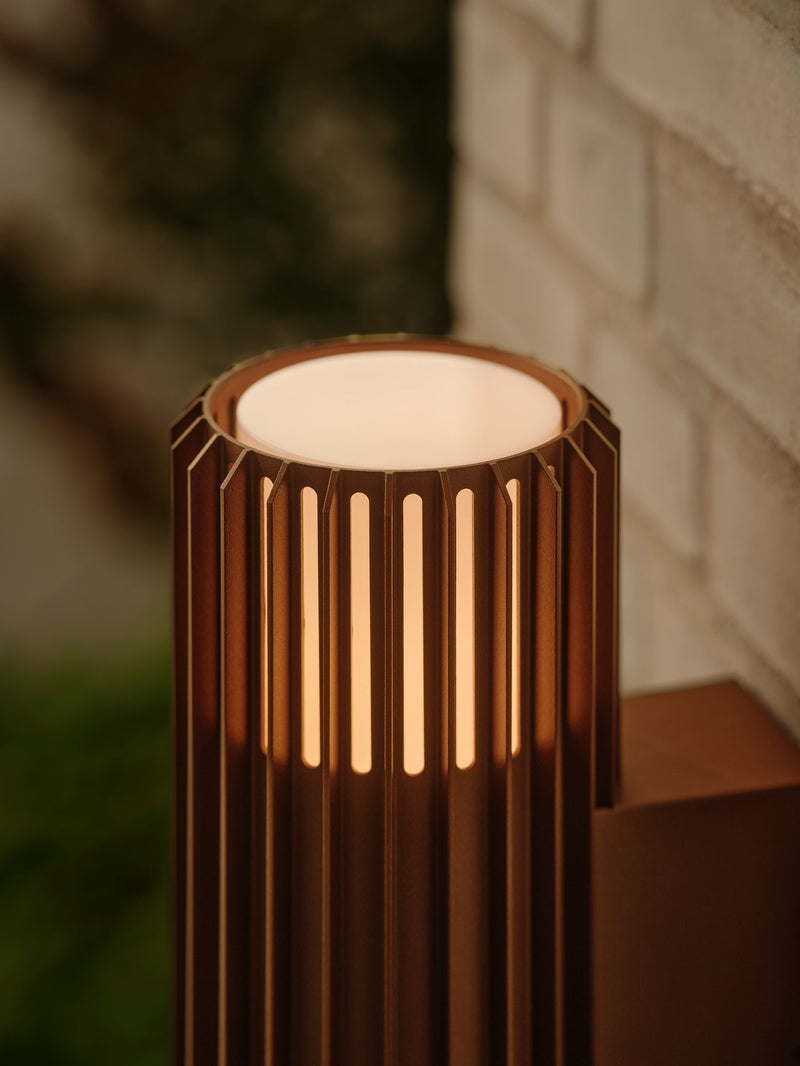 Load image into Gallery viewer, Double Wall Light Aludra Seaside Brown Metallic NORDLUX

