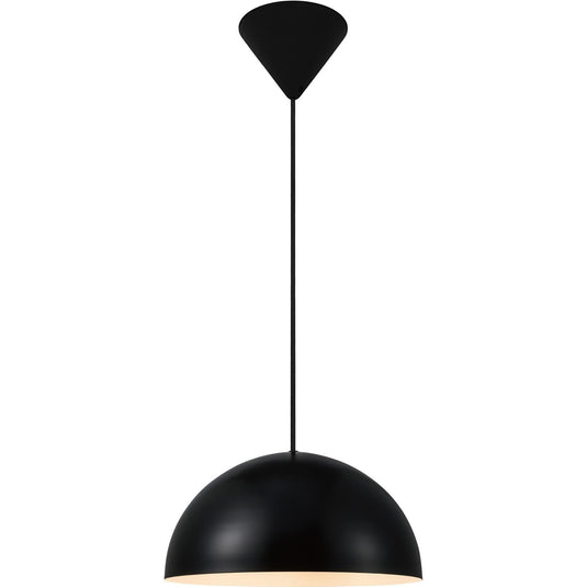 Candeeiro de Teto Contemporâneo com Metal Preto ELLEN NORDLUX
