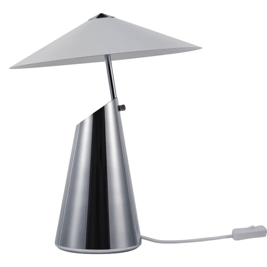 Candeeiro de Mesa com Base Cónica e Abajur Triangular TAIDO NORDLUX