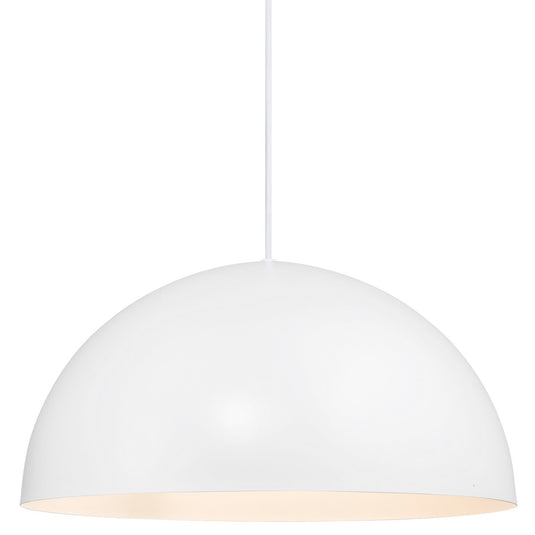 Candeeiro de Teto Contemporâneo com Metal Branco ELLEN NORDLUX