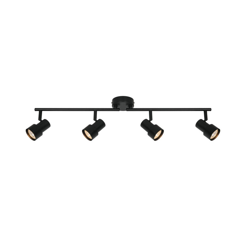 Chargez l'image dans la visionneuse de la galerie, Candeeiro de Teto 4 Trilhos Preto BOSTON NORDLUX
