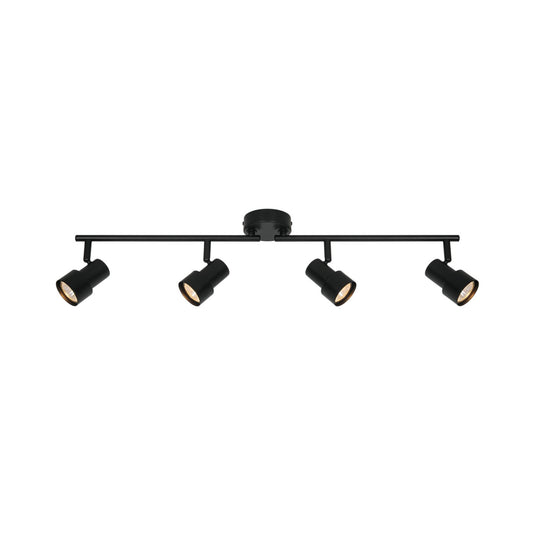 Candeeiro de Teto 4 Trilhos Preto BOSTON NORDLUX