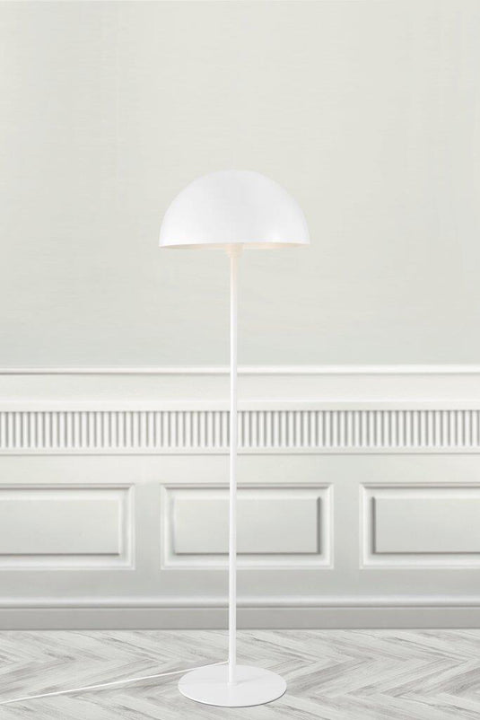 Candeeiro de Pé Branco com Estrutura em Metal e Plástico ELLEN NORDLUX