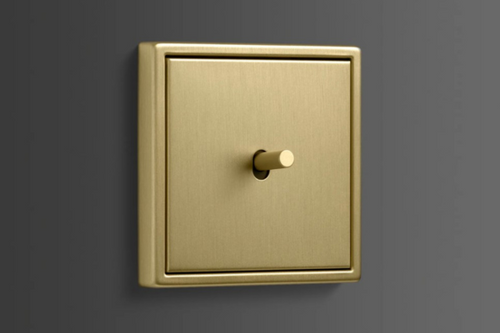 Switch center with brass lever, LS 1912 series - JUNG