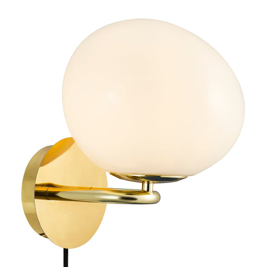 Candeeiro de parede dourado Shapes - Nordlux