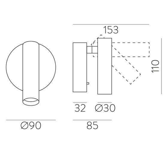 Chargez l&#39;image dans la visionneuse de la galerie, Applique murale à lumière orientable, table de chevet, finition bronze
