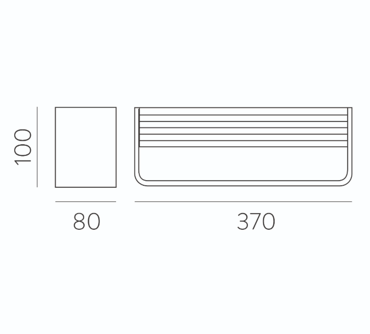 Carregue imagem no visualizador da galeriaAplique de Parede LED em Dourado com 370mm
