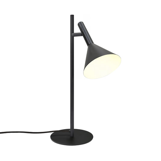 Candeeiro de Mesa Preto com Cabeça Ajustável KELVIS NORDLUX