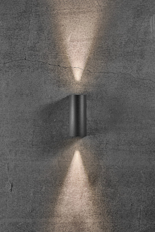Aplique de Parede Exterior Preto ASBOL NORDLUX