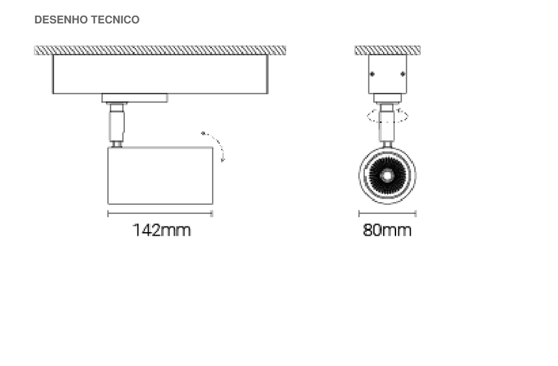 Load image into Gallery viewer, Projetor de Calha Trifásica 230V Alumínio para Interior Tromilux
