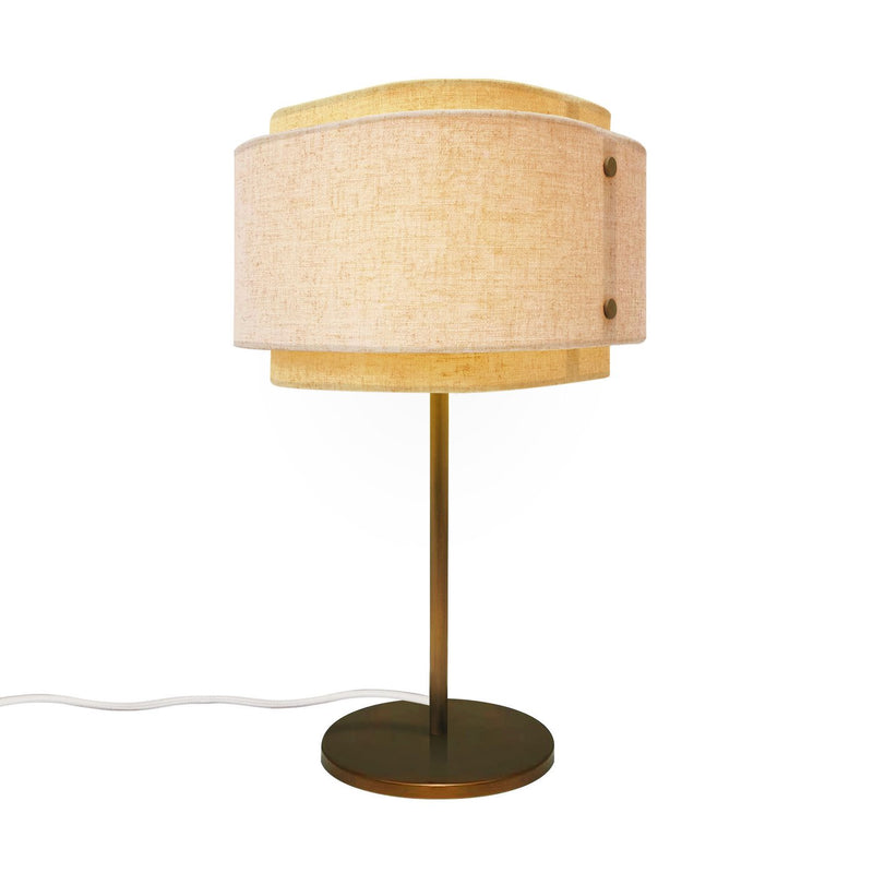 Carregue imagem no visualizador da galeriaCandeeiro de Mesa Bege Takai NORDLUX
