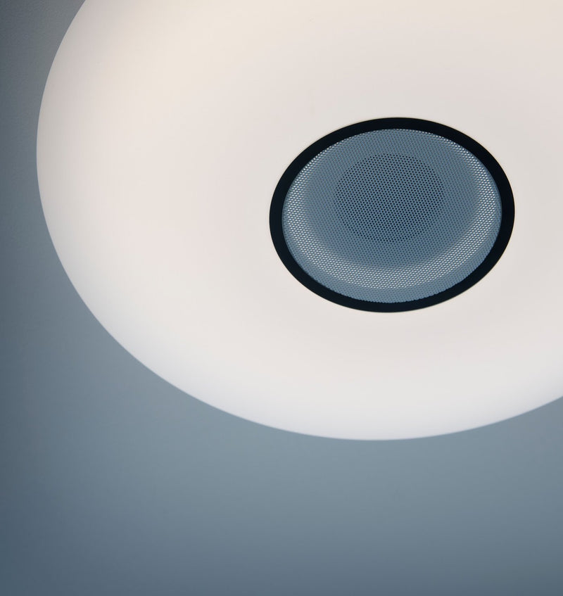 Chargez l'image dans la visionneuse de la galerie, Candeeiro de Teto Inteligente com Altifalante Bluetooth Branco DJAY NORDLUX
