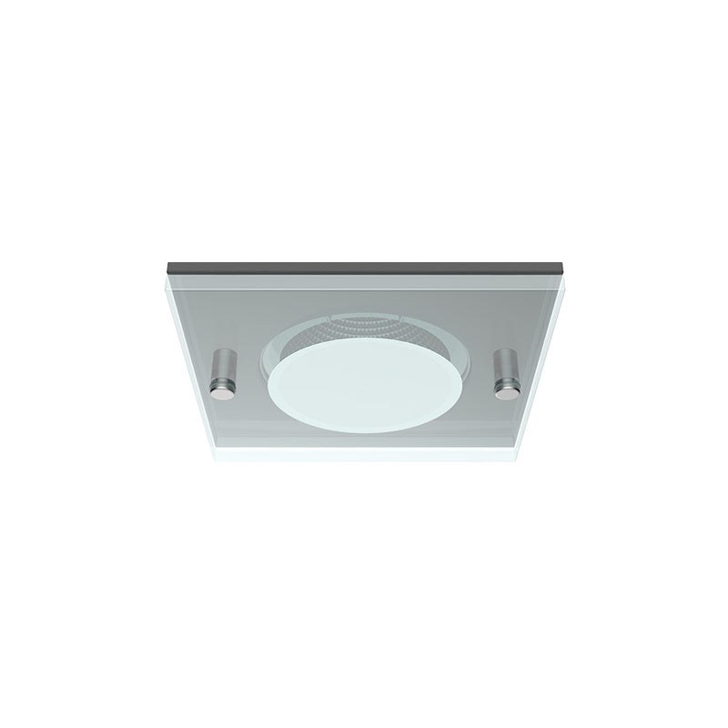 Carregue imagem no visualizador da galeriaLuminária de Encastrar com Aba de Remate em Aço Inox Tromilux
