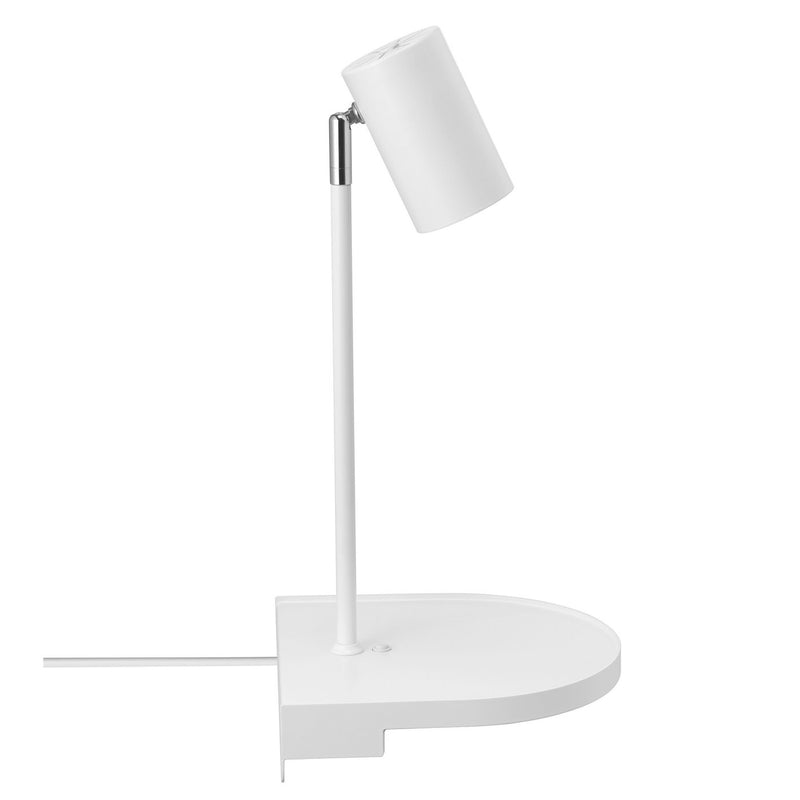 Carregue imagem no visualizador da galeriaAplique de Parede Branco Multifuncional com USB CODY NORDLUX
