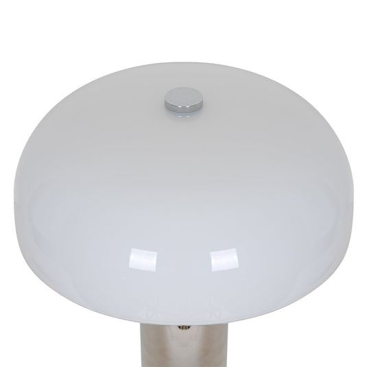 Candeeiro de Mesa Elegante com Vidro Opalino e Metal Gabrielle NORDLUX