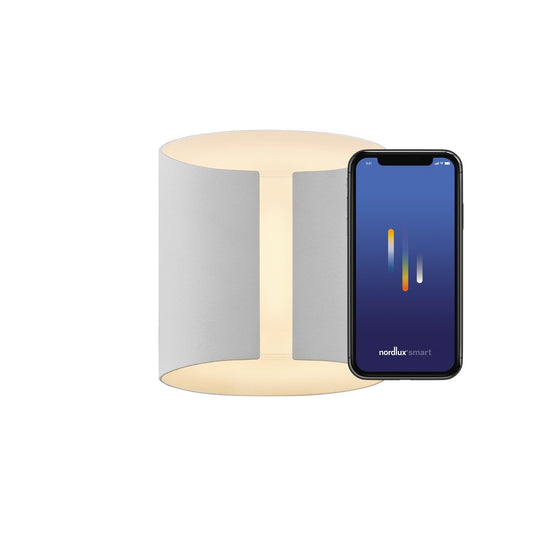 Aplique de Parede Exterior LED Smart com Luz Regulável Grip Smart NORDLUX
