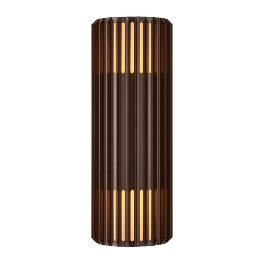 Double Wall Light Aludra Seaside Brown Metallic NORDLUX