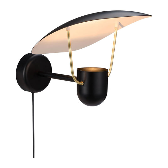 Aplique de Parede Elegante com Detalhes em Latão Fabiola NORDLUX