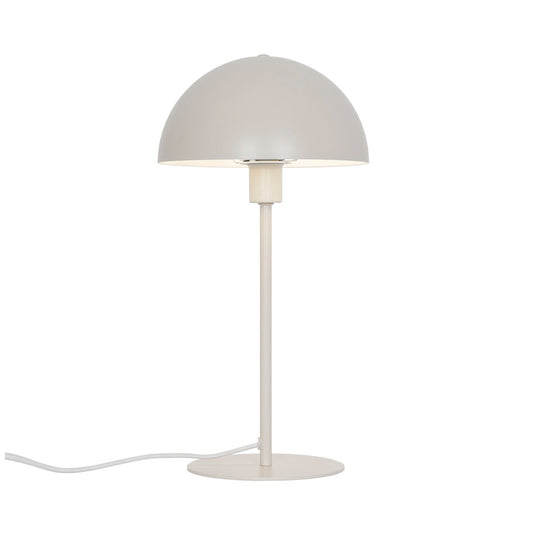 Candeeiro de Mesa com Abajur Redondo Bege ELLEN NORDLUX