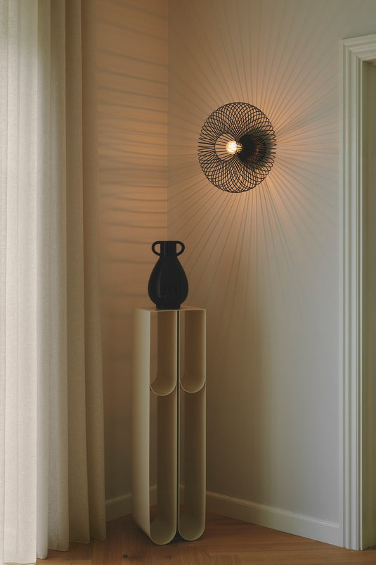 Candeeiro de Teto Minimalista Preto BERONI NORDLUX