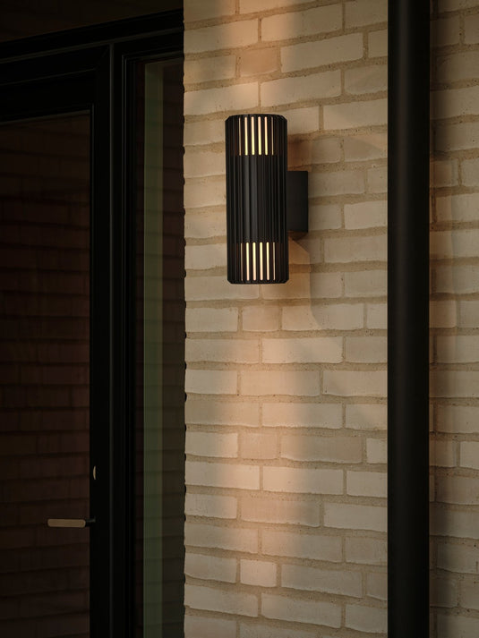 Double Wall light Seaside black ALUDRA NORDLUX