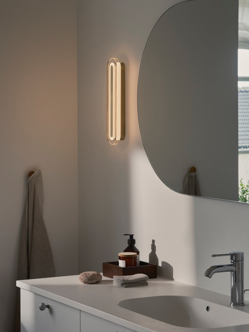 Carregue imagem no visualizador da galeriaAplique de Parede em Latão Cavara NORDLUX
