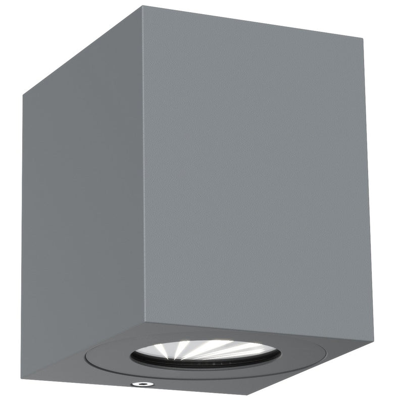 Carregue imagem no visualizador da galeriaAplique de Parede Exterior Cinzento Canto Kubi 2 NORDLUX

