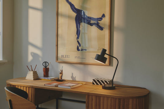 Candeeiro de Mesa Preto Ajustável Matis NORDLUX