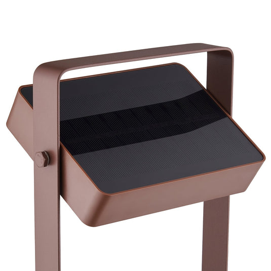 Candeeiro Exterior Solar com Bateria Integrada Castanho SAULIO NORDLUX