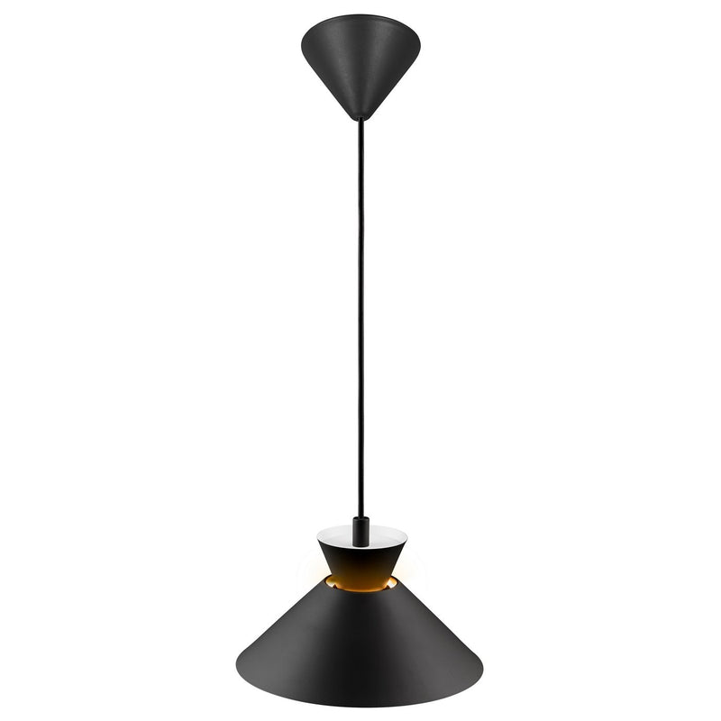 Carregue imagem no visualizador da galeriaCandeeiro Suspenso Preto DIAL 25 NORDLUX
