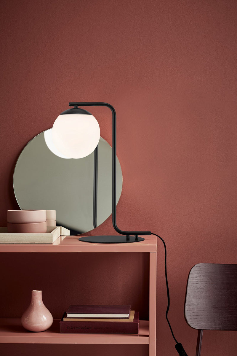 Carregue imagem no visualizador da galeriaCandeeiro de Mesa Grant Preto NORDLUX
