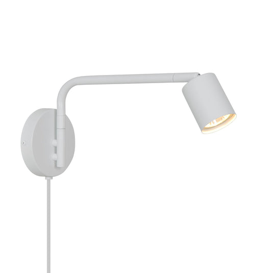 Aplique de Parede Branco com Braço Rotativo e Cabeça Ajustável Explore NORDLUX