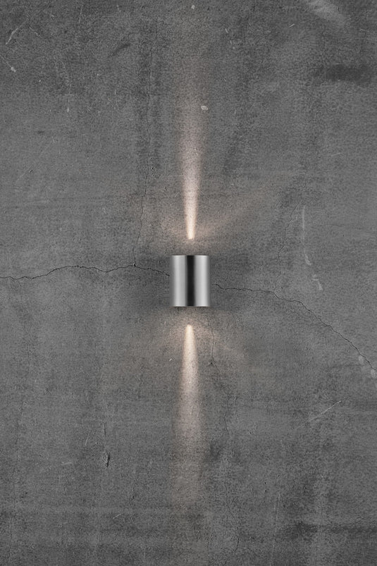 Aplique de Parede Exterior em Aço Inoxidável Canto NORDLUX