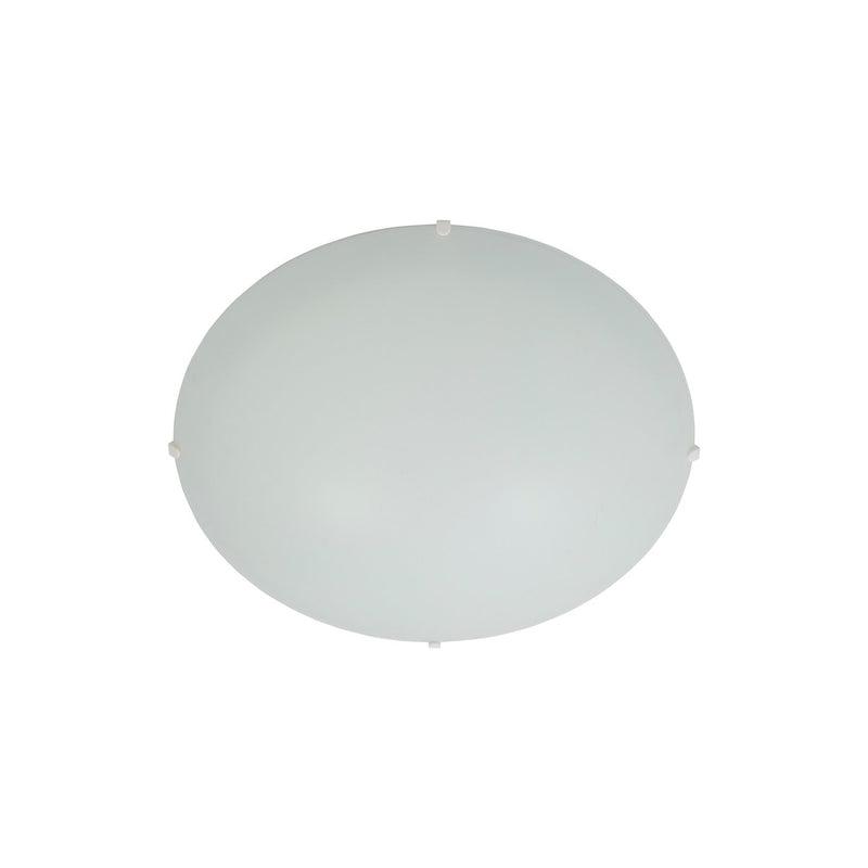 Chargez l'image dans la visionneuse de la galerie, Candeeiro de Teto Clássico com Abajur de Vidro Branco Opal Standard NORDLUX
